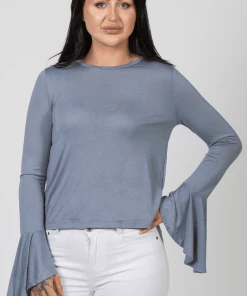 Bik Bok Bell Cuff Jersey Top Clothing