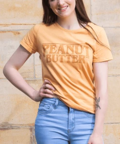 Bik Bok Peanut Butter Slogan T-Shirt Clothing
