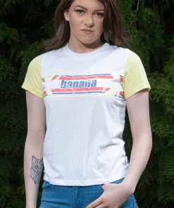 Bik Bok Clothing Banana Slogan T-Shirt