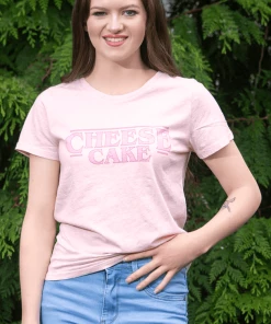 Bik Bok Clothing Cheesecake Slogan T-Shirt