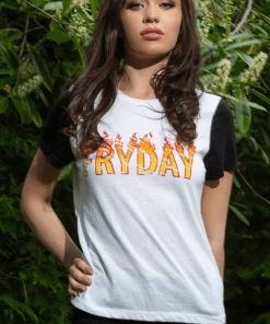 Bik Bok Fryday Slogan T-Shirt