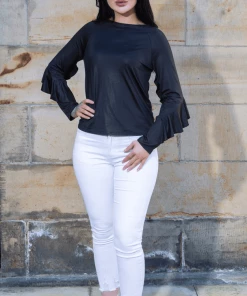 Bubu White High Waisted Skinny Jeans