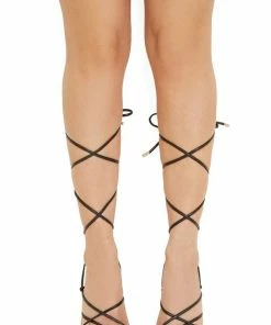 Bubu Lizard Print Tie Up Heels 7 Bubu Lizard Print Tie Up Heels