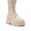 Bubu Shoes Cream Fleece Lined Boot