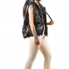Bubu Black Shine Gillet Jackets & Gilets 1 Bubu Black Shine Gillet Jackets & Gilets