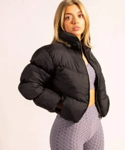 Bubu Bomber Jacket Black Jackets & Gilets