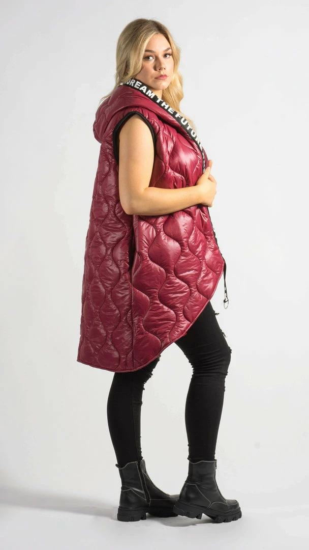 Bubu Wine Dream The Future Gilet 7 Bubu Wine Dream The Future Gilet