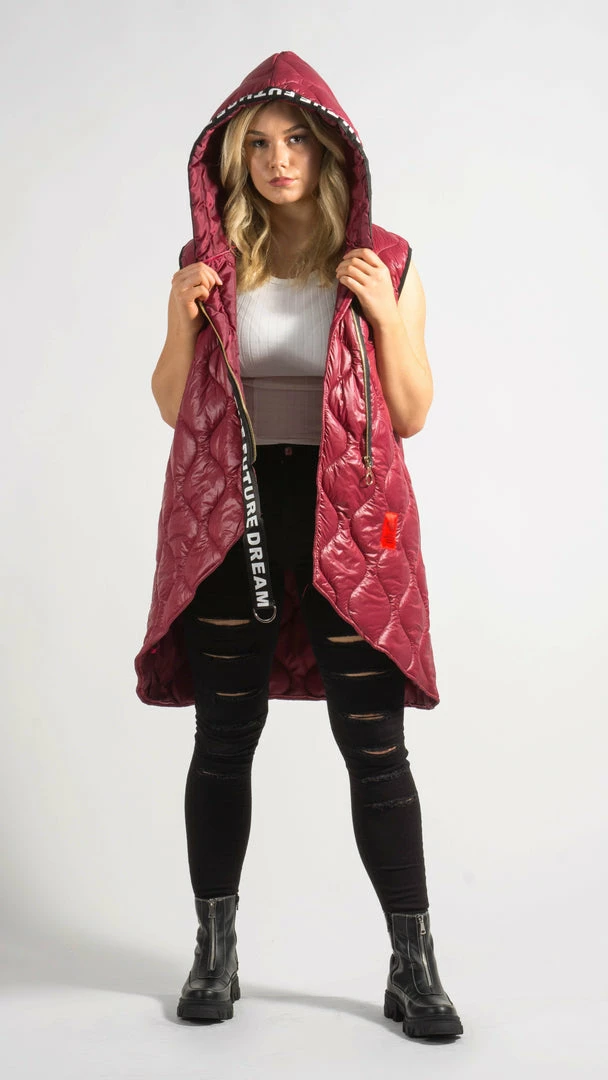 Bubu Wine Dream The Future Gilet 8 Bubu Wine Dream The Future Gilet