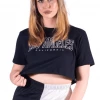 Bubu LA Cropped T Shirt Black