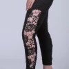 Bubu Clothing Lace Cut Out Skinny Jean
