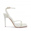 Bubu Classic White Strappy Heel