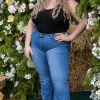 Bubu Clothing Plus Size Split Flared High Waisted Jeans 2 Bubu Clothing Plus Size Split Flared High Waisted Jeans