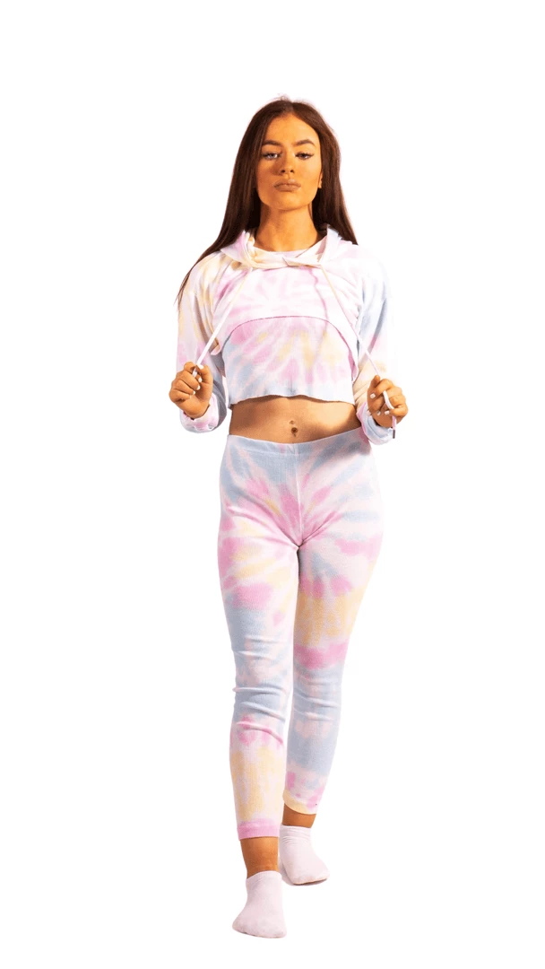 Bubu Tie Dye 3 Piece Loungewear Set 3 Bubu Tie Dye 3 Piece Loungewear Set