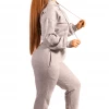 Bubu Tracksuit Jogger With Cropped Style Hoodie Grey Gymwear & Joggers 2 Bubu Tracksuit Jogger With Cropped Style Hoodie Grey Gymwear & Joggers