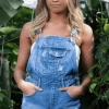 Bubu Denim Short Dungarees Clothing