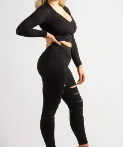 Bubu Black High Waisted Jeans 7 Bubu Black High Waisted Jeans