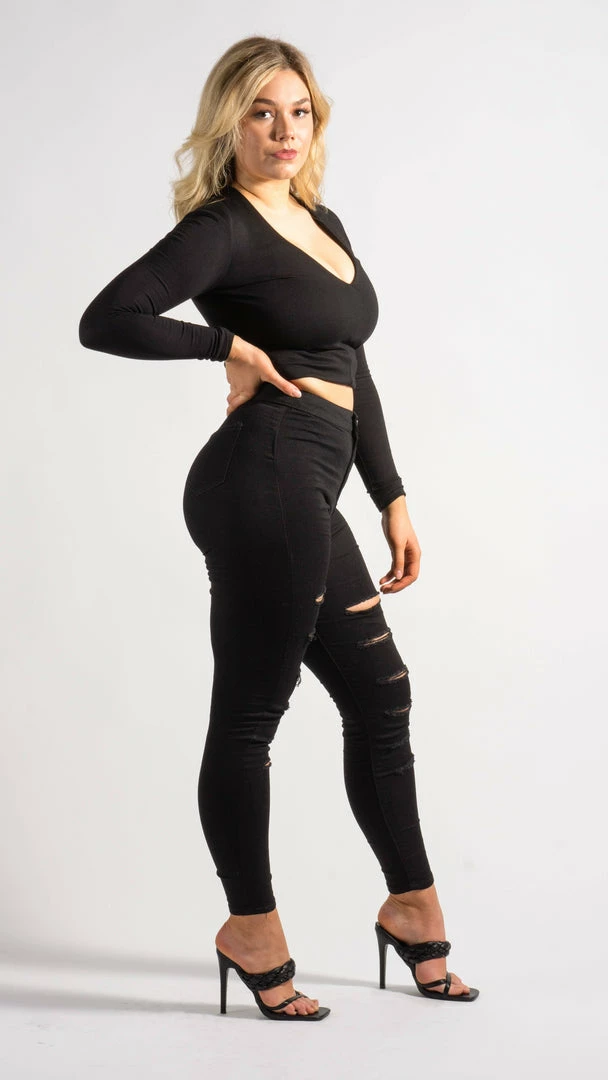 Bubu Black High Waisted Jeans 5 Bubu Black High Waisted Jeans