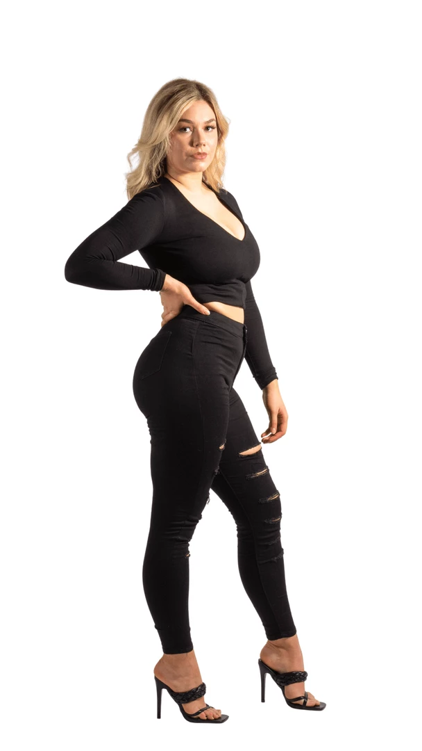 Bubu Black High Waisted Jeans 3 Bubu Black High Waisted Jeans