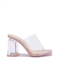 Bubu Nude Perspex Mule