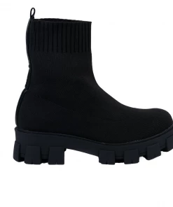 Bubu Shoes Black Sock Boot