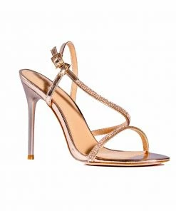Bubu Shoes Rose Diamonte Heels