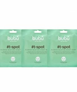 Bubu Skincare Blemish Busting Sheet Mask - Pack Of Three
