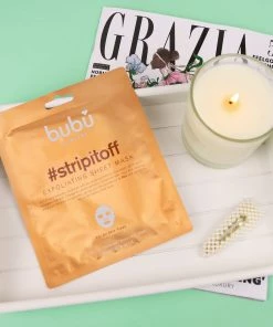 Bubu Skincare Exfoliating Mud Sheet Mask - Pack Of Three