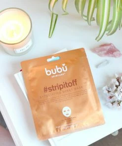 Bubu Skincare Exfoliating Mud Sheet Mask - Pack Of Three