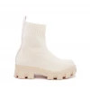 Bubu Shoes Cream Sock Boot