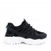 Bubu Black Chunky Trainer Shoes