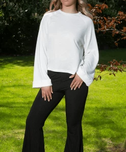 Bubu Flared Ribbed Trousers Clothing