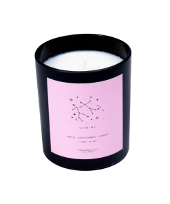 Flamingo Candles Gemini Zodiac Meditation Candle