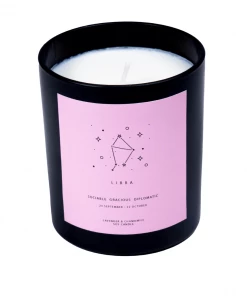 Flamingo Candles Libra Zodiac Meditation Candle Lifestyle