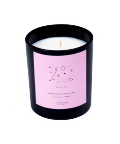 Flamingo Candles Pisces Zodiac Meditation Candle