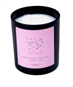 Flamingo Candles Sagittarius Zodiac Meditation Candle