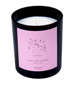 Flamingo Candles Lifestyle Taurus Zodiac Meditation Candle