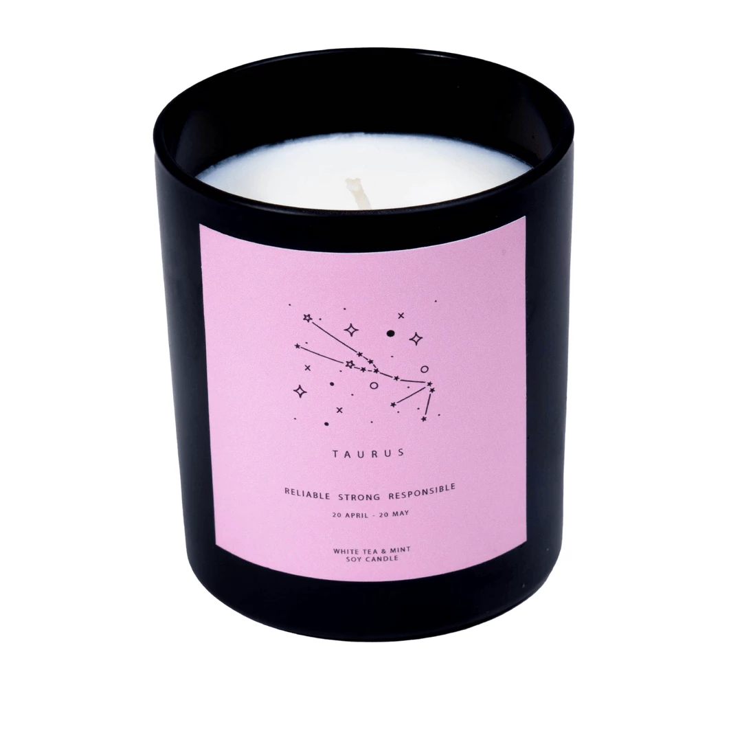 Flamingo Candles Lifestyle Taurus Zodiac Meditation Candle 4 Flamingo Candles Lifestyle Taurus Zodiac Meditation Candle
