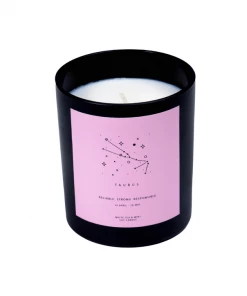 Flamingo Candles Lifestyle Taurus Zodiac Meditation Candle