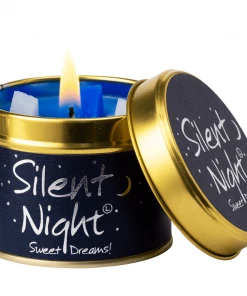 Lily-Flame Silent Night Scented Candle Lifestyle