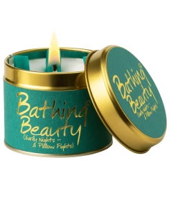 Lily-Flame Bathing Beauty Scented Candle Lifestyle