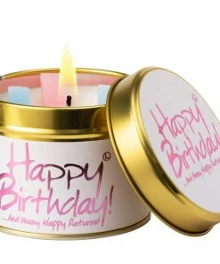 Lily-Flame Happy Birthday Scented Candle Lifestyle