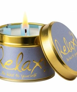 Lily-Flame Relax Scented Candle