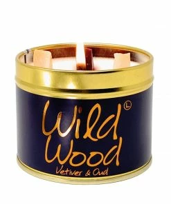 Lily-Flame Wild Wood Scented Candle