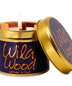 Lily-Flame Wild Wood Scented Candle