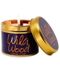Lily-Flame Wild Wood Scented Candle