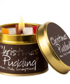 Lily-Flame Christmas Pudding Scented Candle Lifestyle