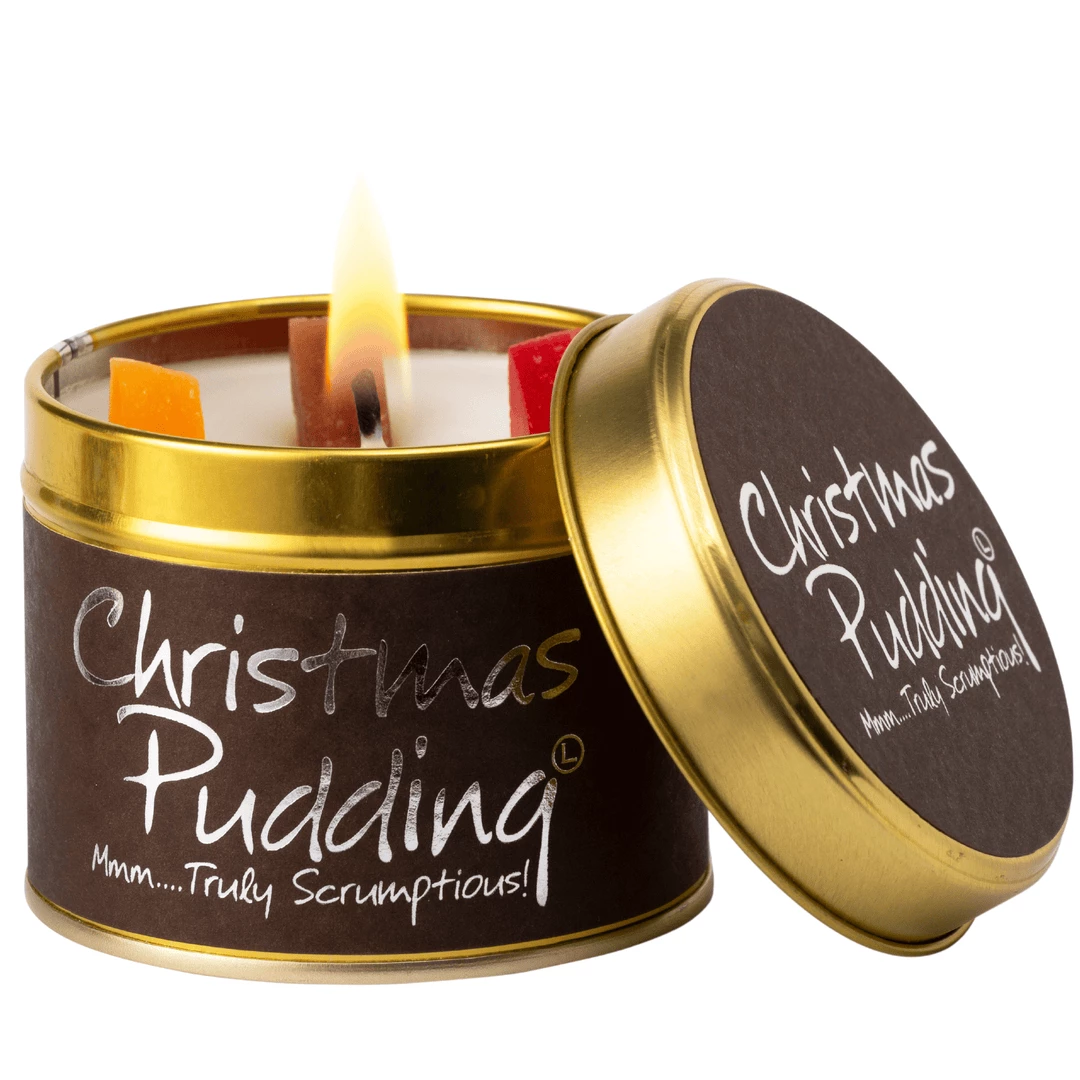 Lily-Flame Christmas Pudding Scented Candle Lifestyle 4 Lily-Flame Christmas Pudding Scented Candle Lifestyle