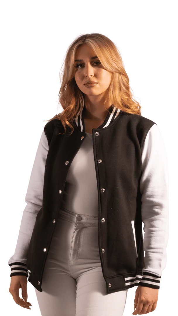 Bubu Jackets & Gilets Monochrome Varsity Jacket 3 Bubu Jackets & Gilets Monochrome Varsity Jacket