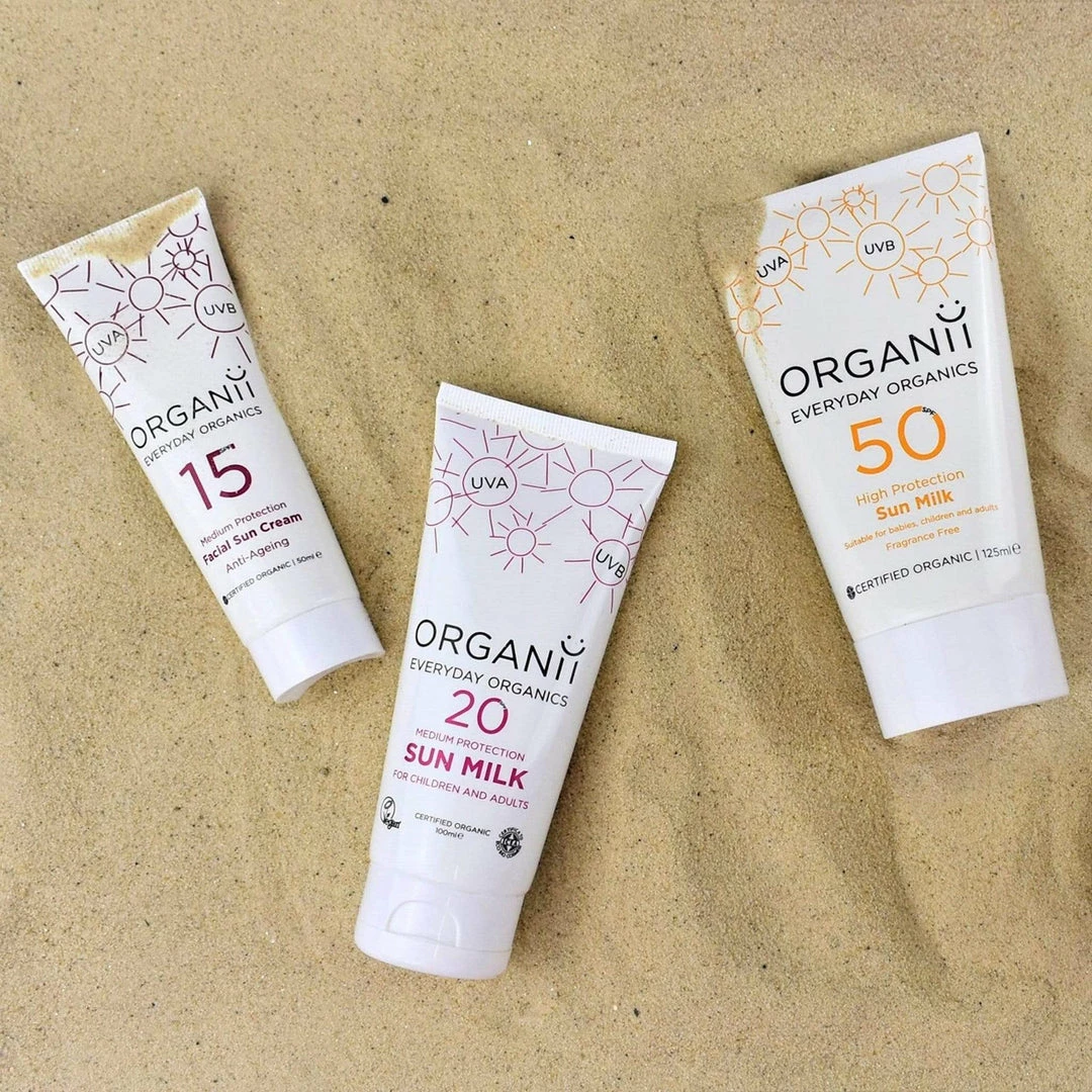 Organii SPF 50 Sun Milk Skincare 4 Organii SPF 50 Sun Milk Skincare