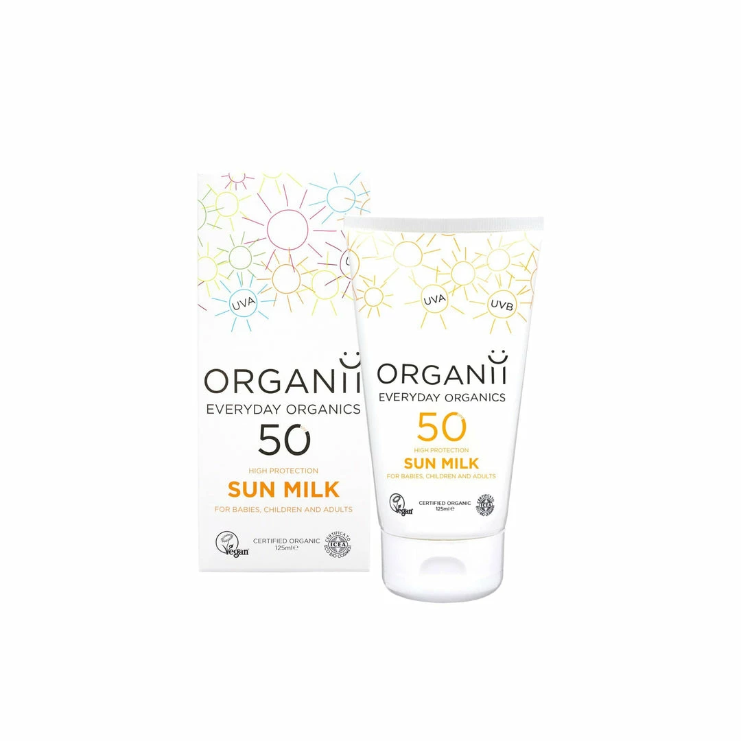 Organii SPF 50 Sun Milk Skincare 5 Organii SPF 50 Sun Milk Skincare